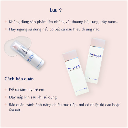 Serum dưỡng trắng da Re: beaut Beauty Perfect